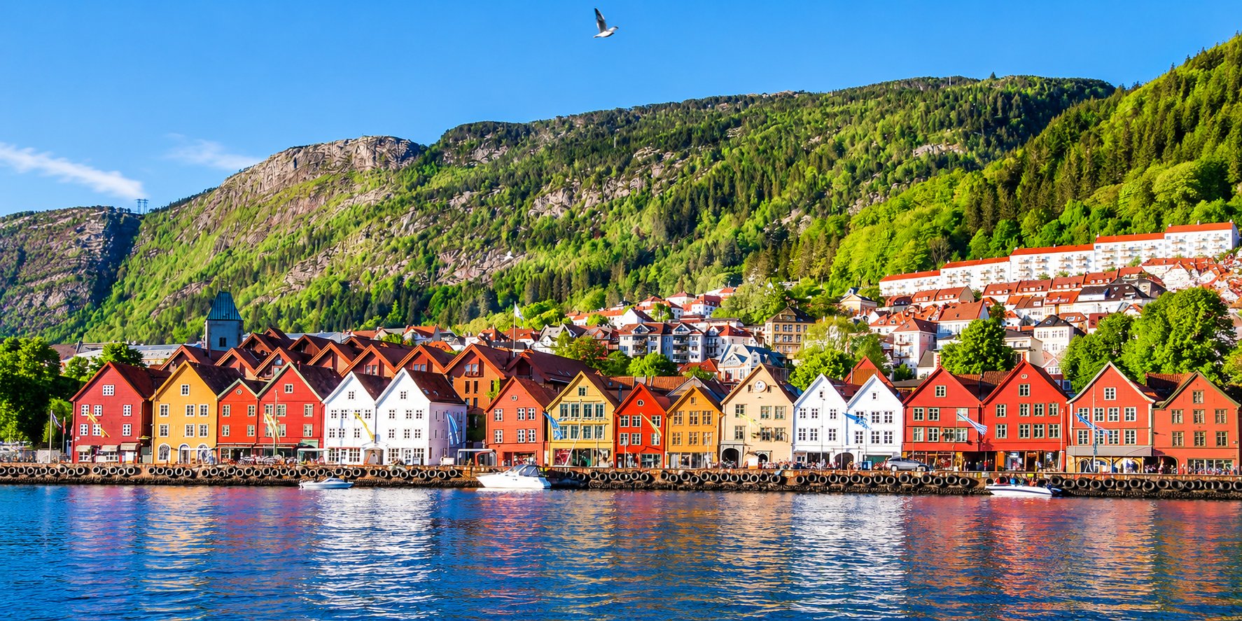 BERGEN - PORTEN TILL FJORDARNA